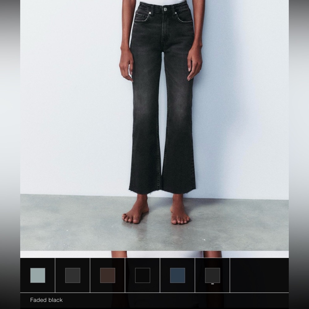 Black ZARA jeans!! brand new